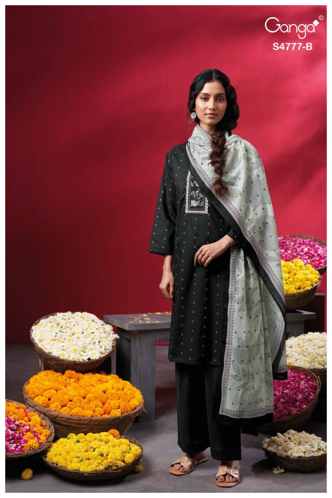 LORAEL 4777 Series By Ganga Fashion Stylish Beautiful Colourful COTTON Dresses At Wholesale Price